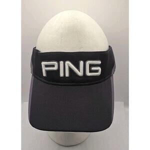 Ping Blue Visor Strapback Golf PGA Hat Cap Adult OSFA‎